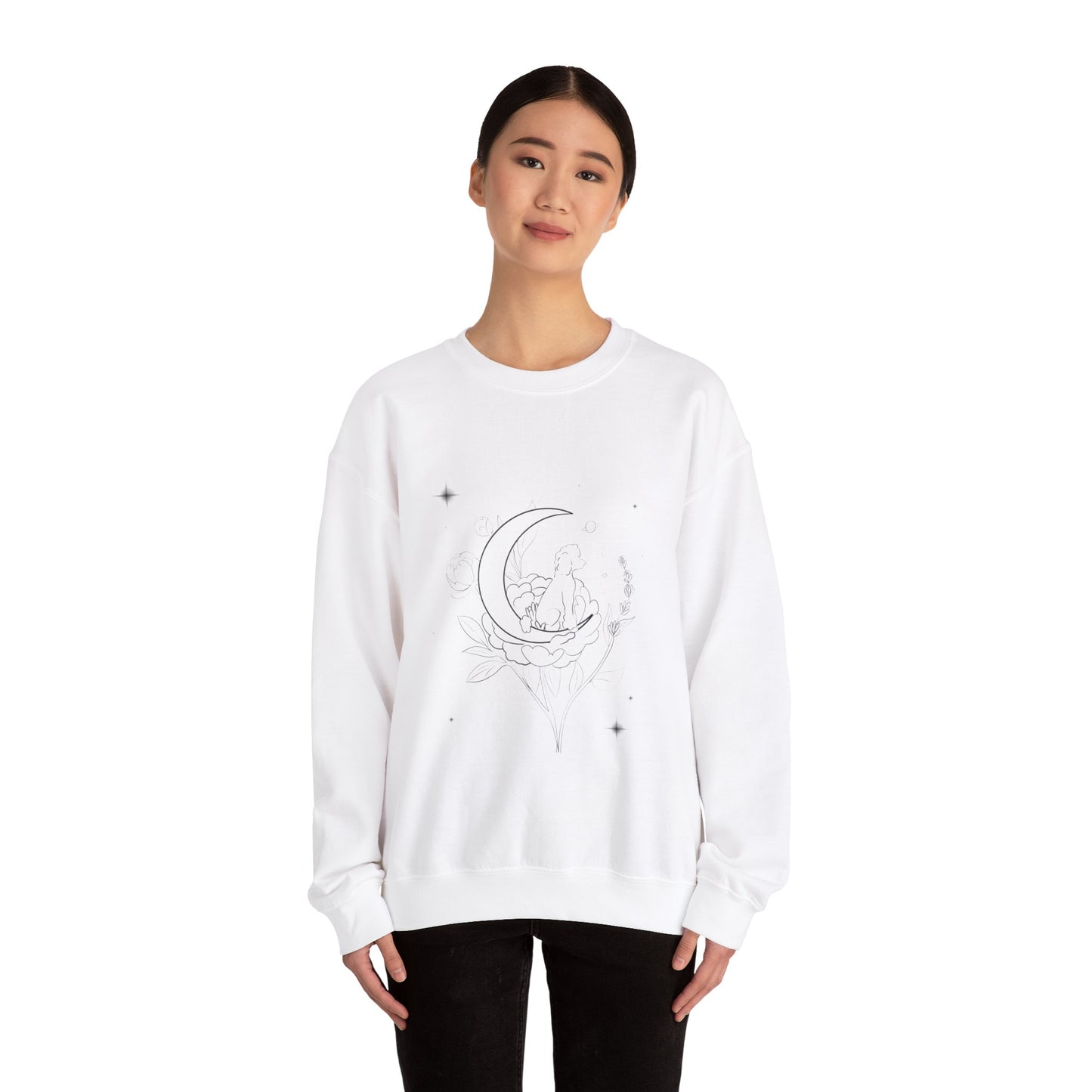 Space Poodle Crewneck Sweatshirt