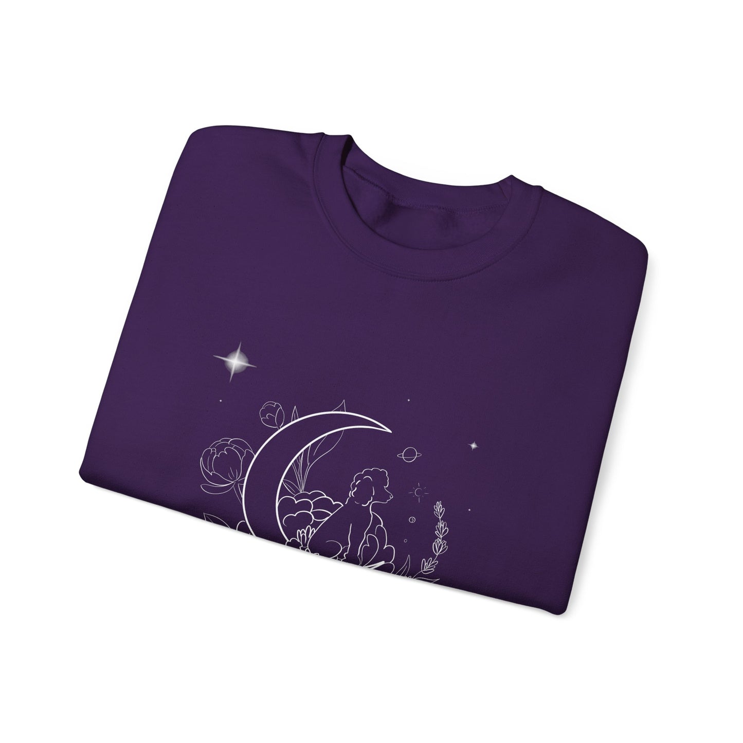 Space Poodle Crewneck Sweatshirt