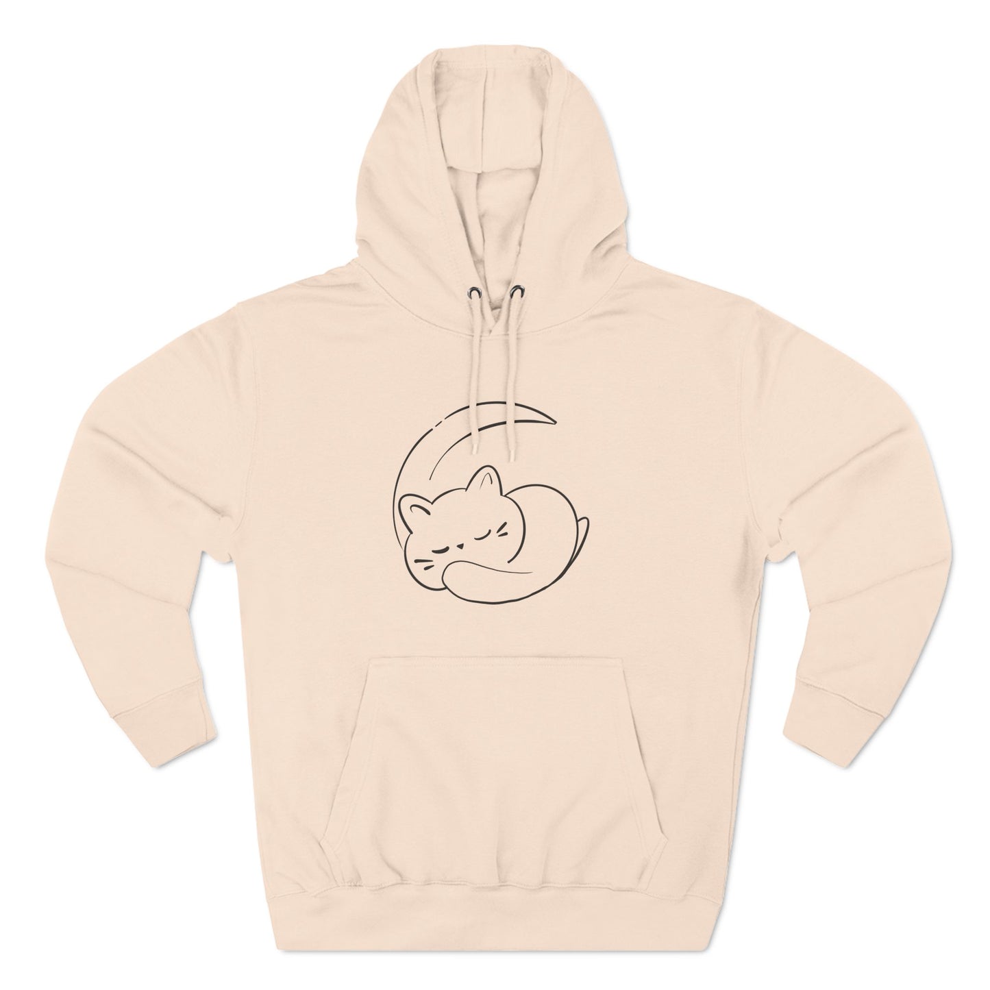 Crescent Moon Cat Hoodie