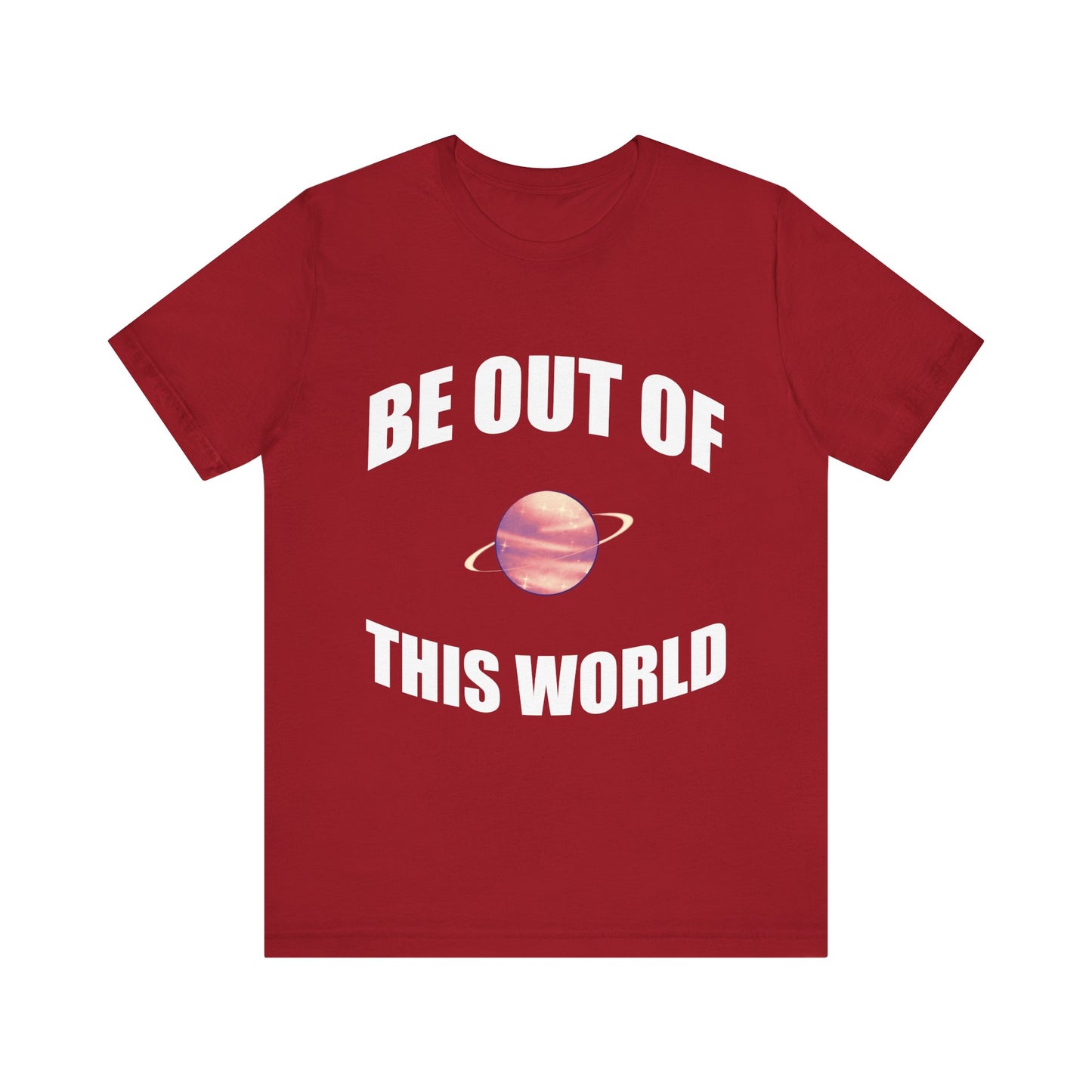 Peach Planet Out Of This World Jersey Tee