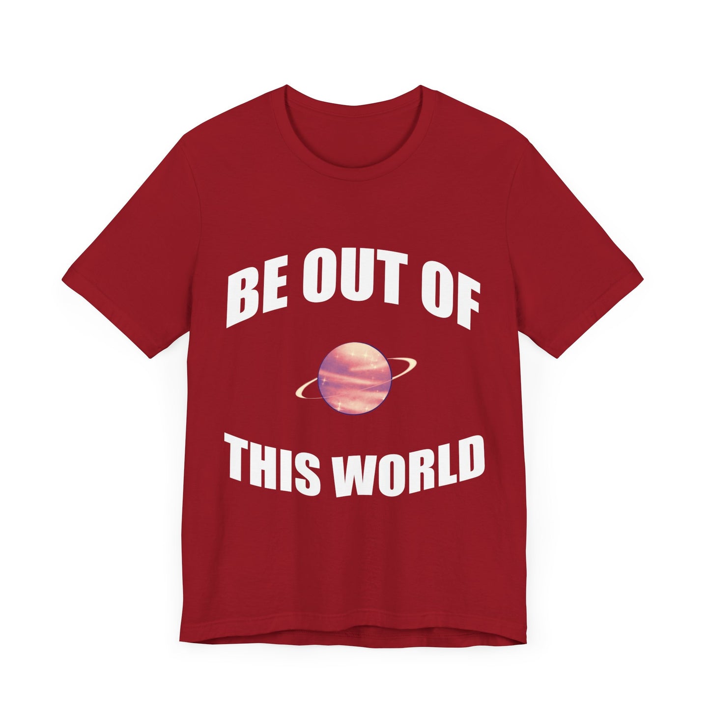 Peach Planet Out Of This World Jersey Tee