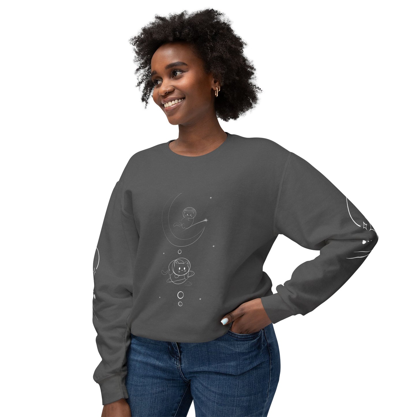 Cats In Space Crewneck