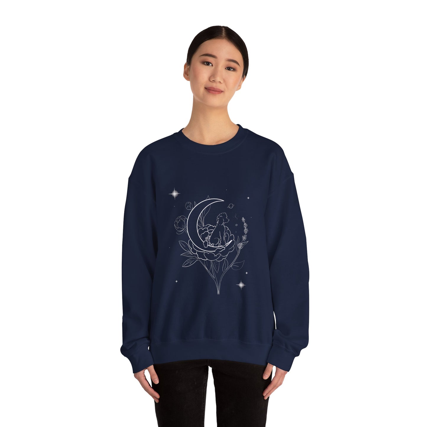 Space Poodle Crewneck Sweatshirt