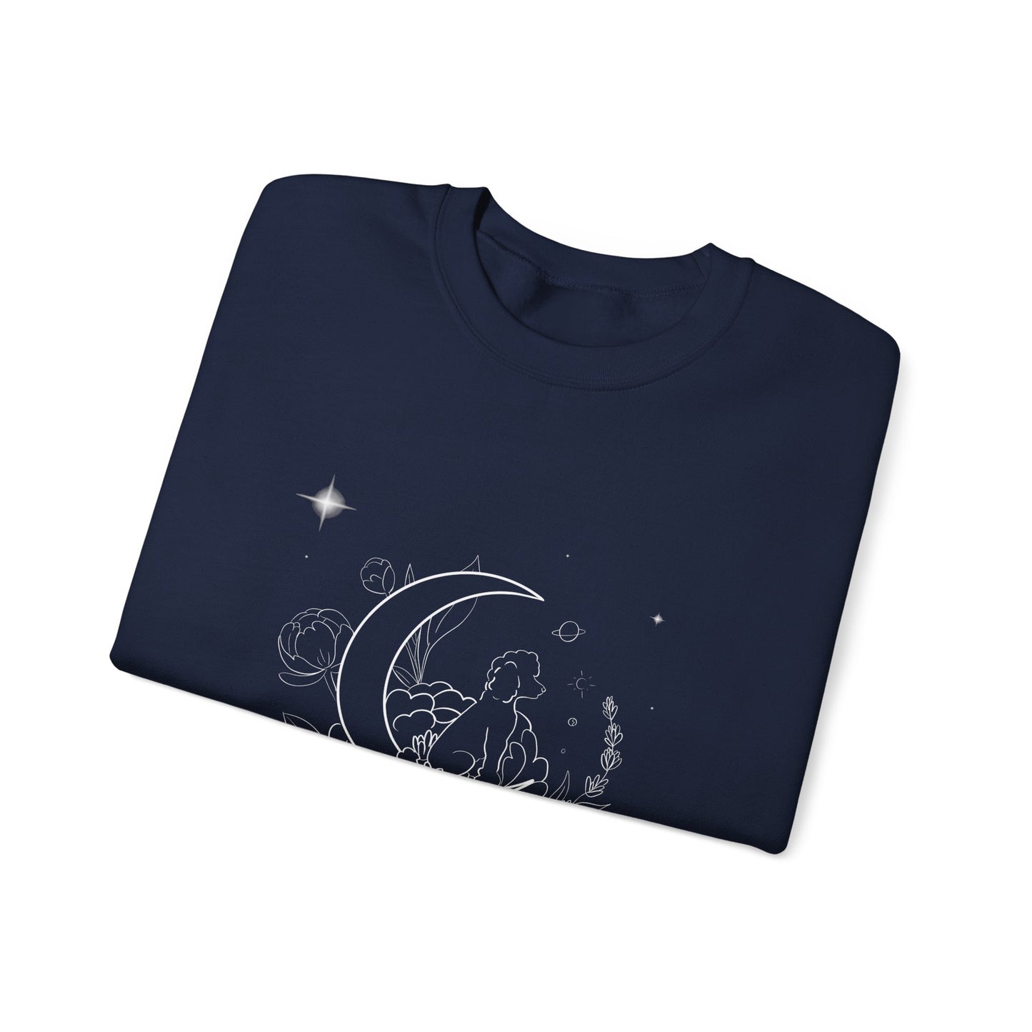 Space Poodle Crewneck Sweatshirt