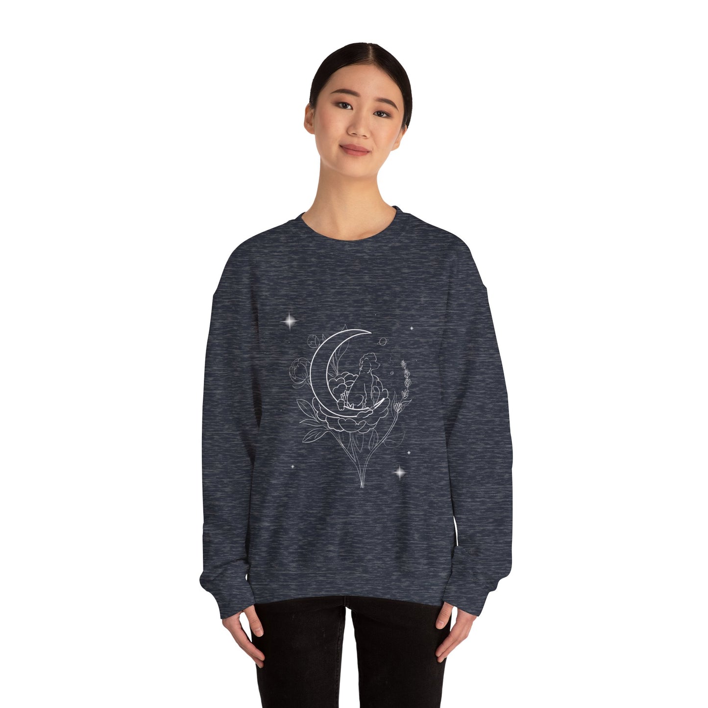 Space Poodle Crewneck Sweatshirt