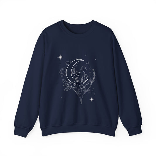 Space Poodle Crewneck Sweatshirt