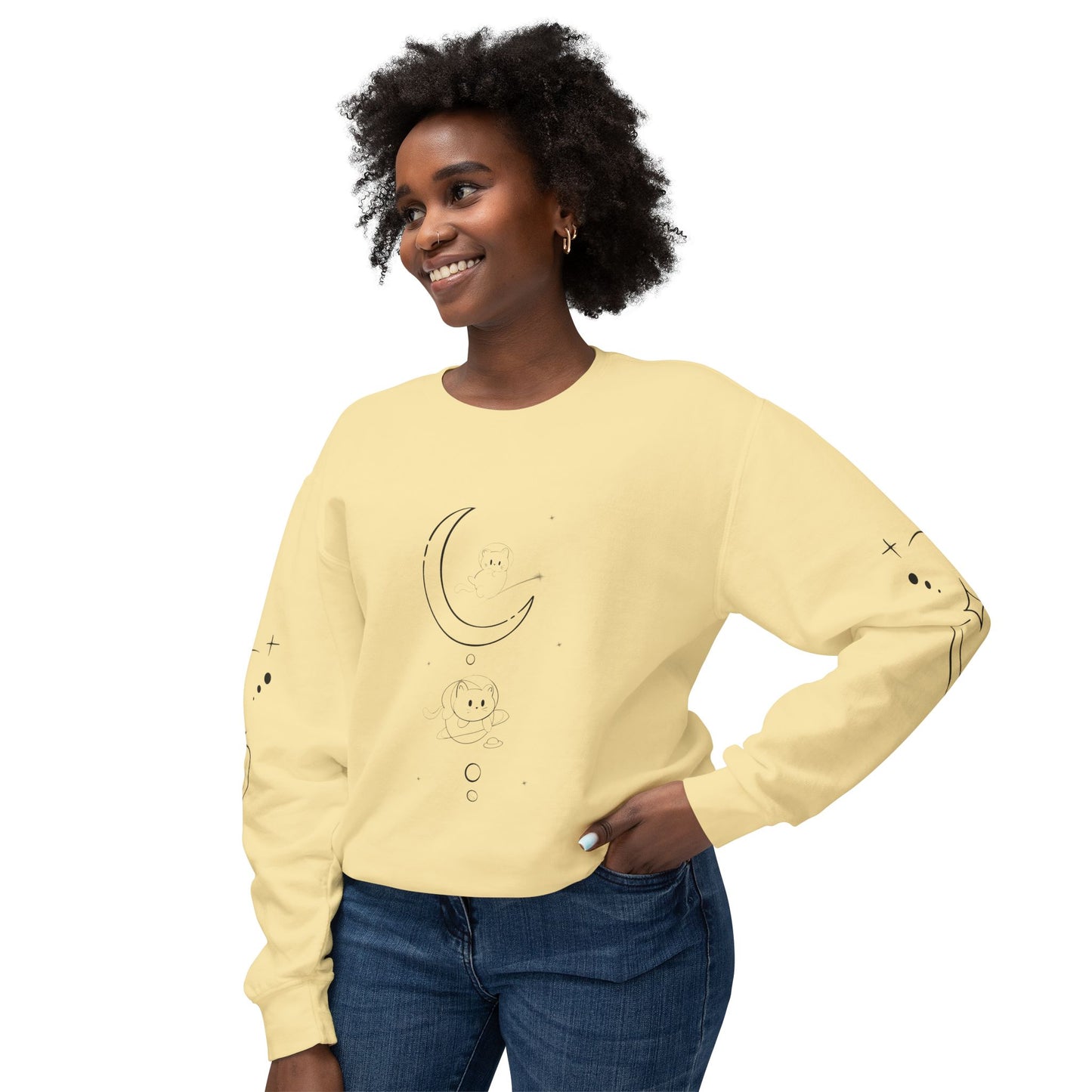 Cats In Space Crewneck