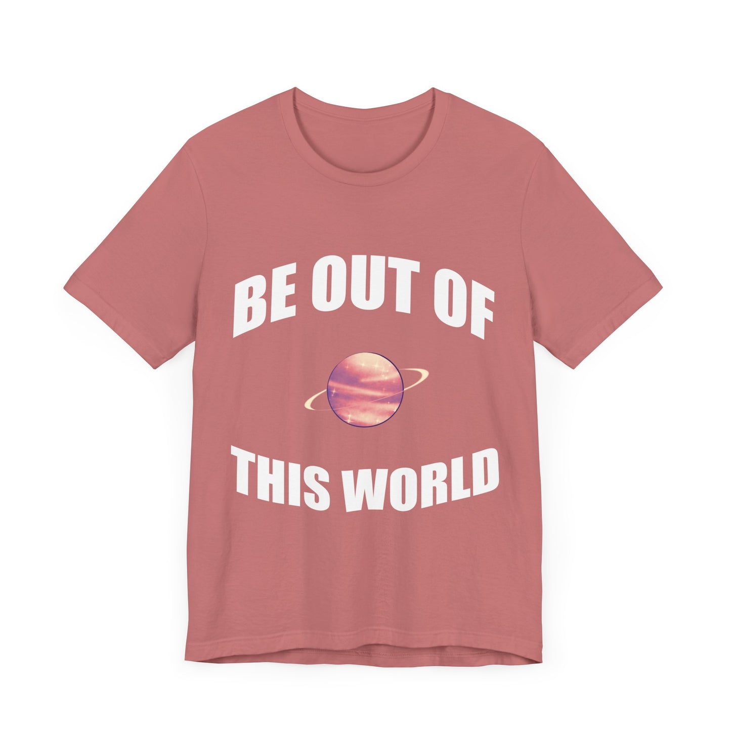 Peach Planet Out Of This World Jersey Tee