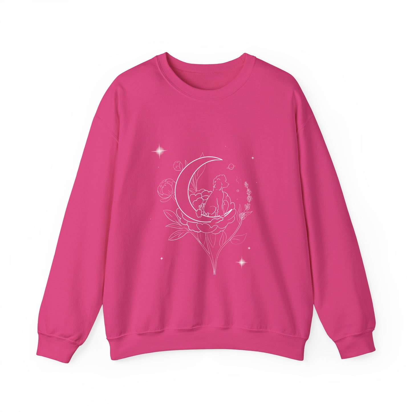 Space Poodle Crewneck Sweatshirt