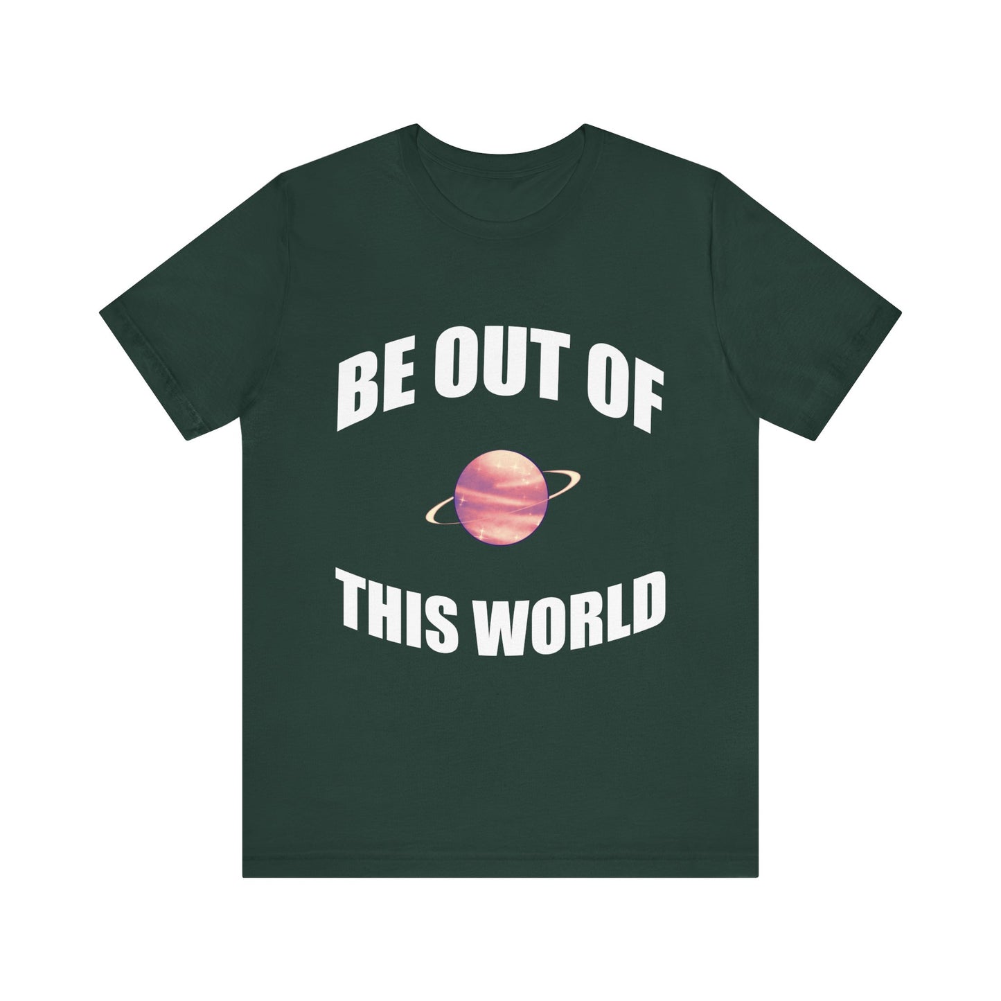 Peach Planet Out Of This World Jersey Tee