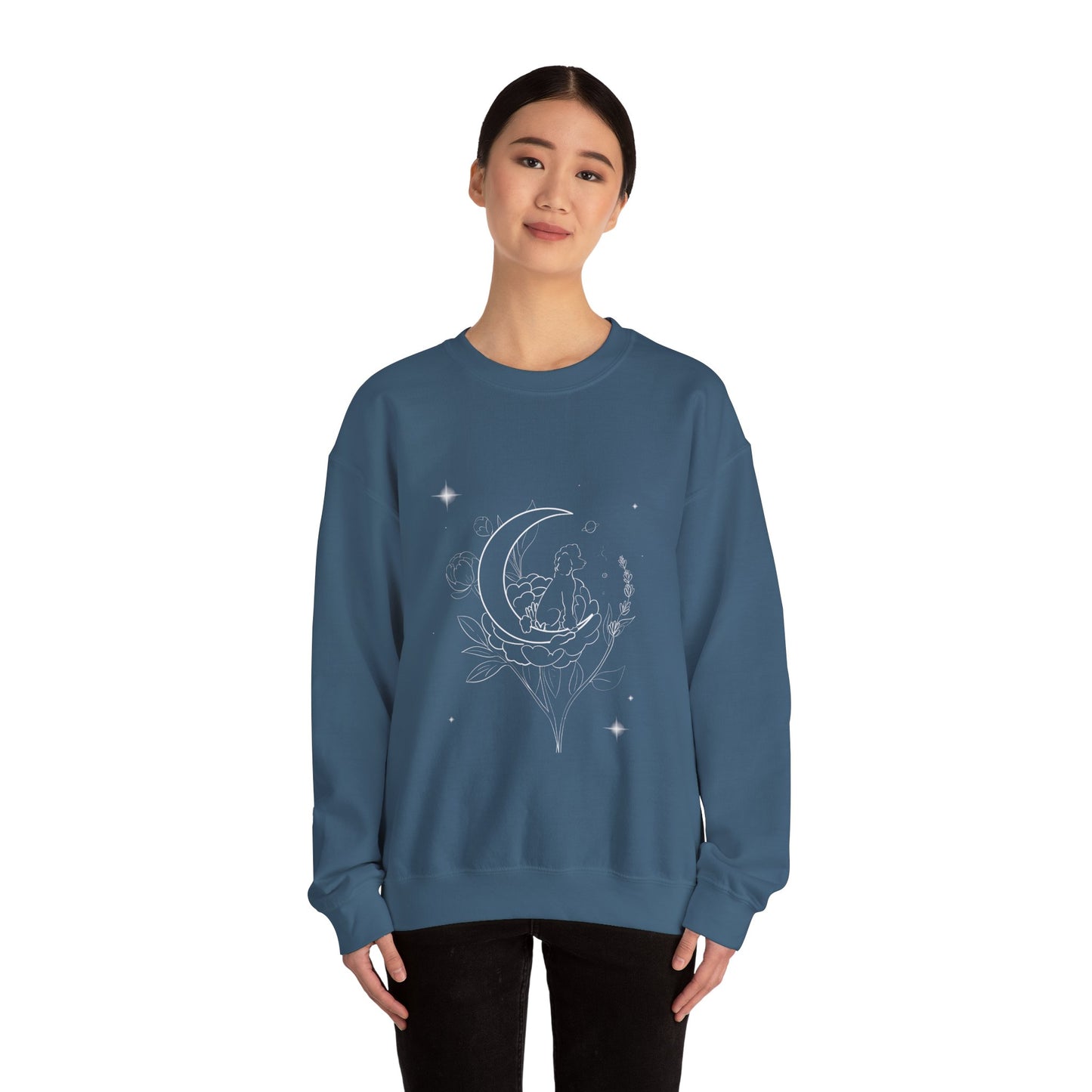 Space Poodle Crewneck Sweatshirt