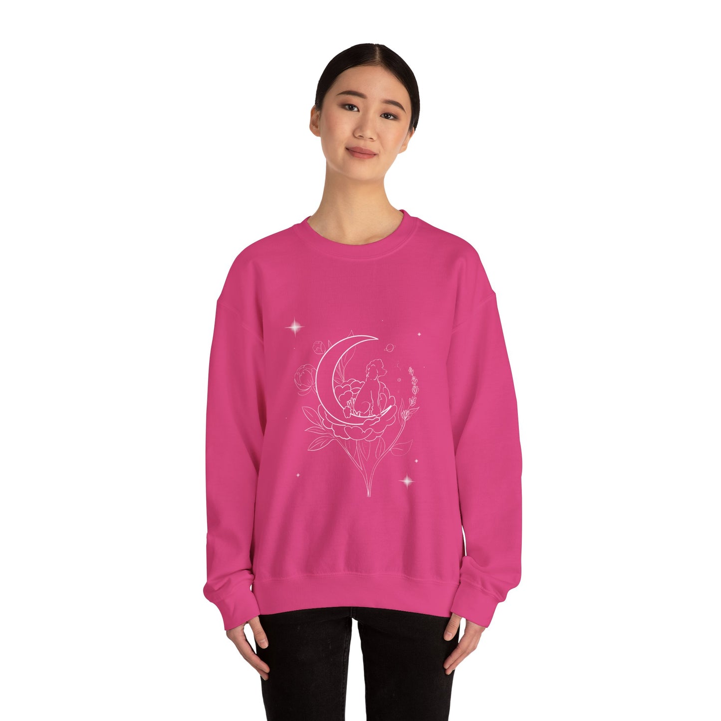 Space Poodle Crewneck Sweatshirt